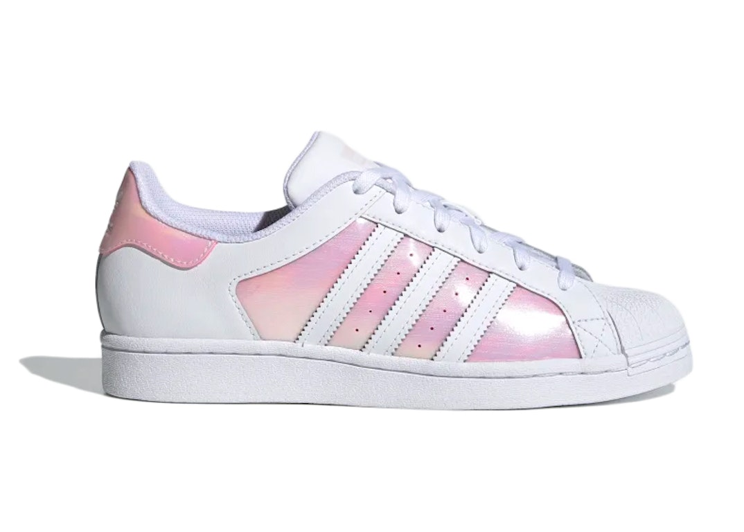 Pre-owned Adidas Originals Adidas Superstar White Clear Pink (women's) In Cloud White/cloud White/clear Pink