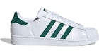 adidas Superstar Bianco Collegiale Verde