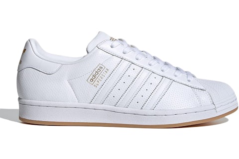adidas Superstar White Gold Gum Men's - FW9905 - US adidas Superstar White Gold Gum Men's - FW9905 - US