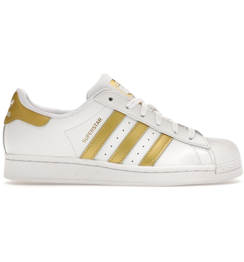 adidas Superstar White Gold Metallic (Women's) - FX7483 - US adidas Superstar White Gold Metallic (Women's) - FX7483 - US