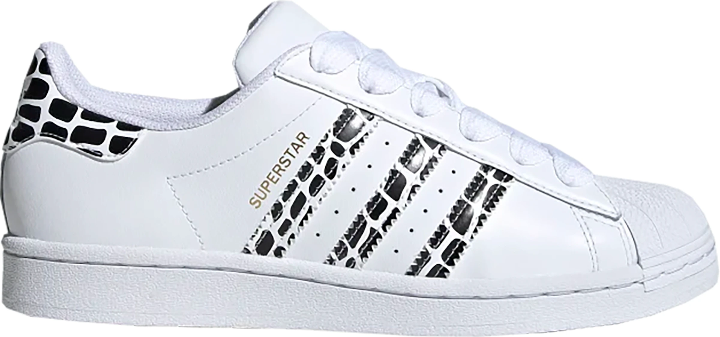 Chip Bourgeon Por nombre adidas Superstar White Leopard Stripes (W) - FV3452 - ES