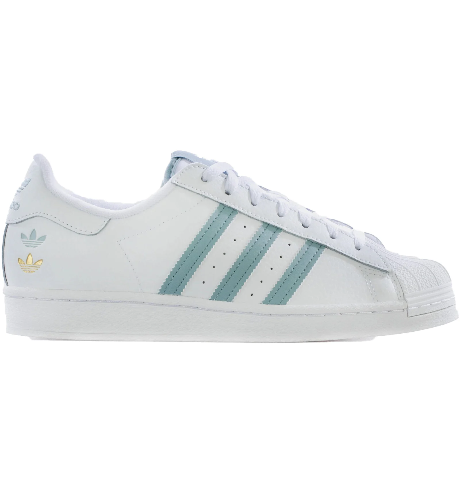 Superstar mint green and white Clearance