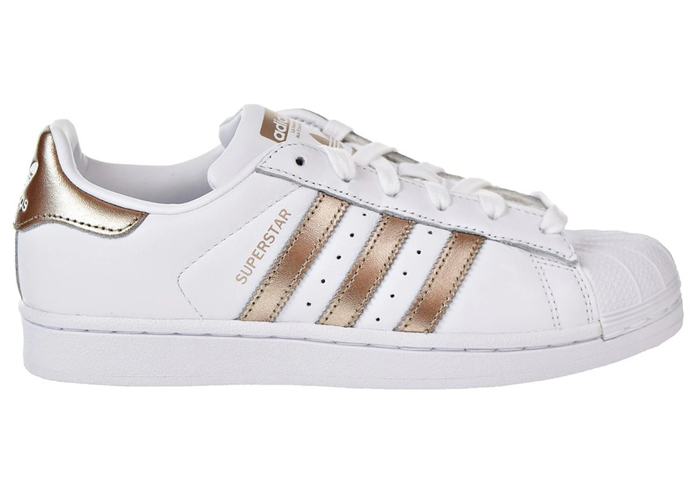 Womens gold adidas superstar Outlet