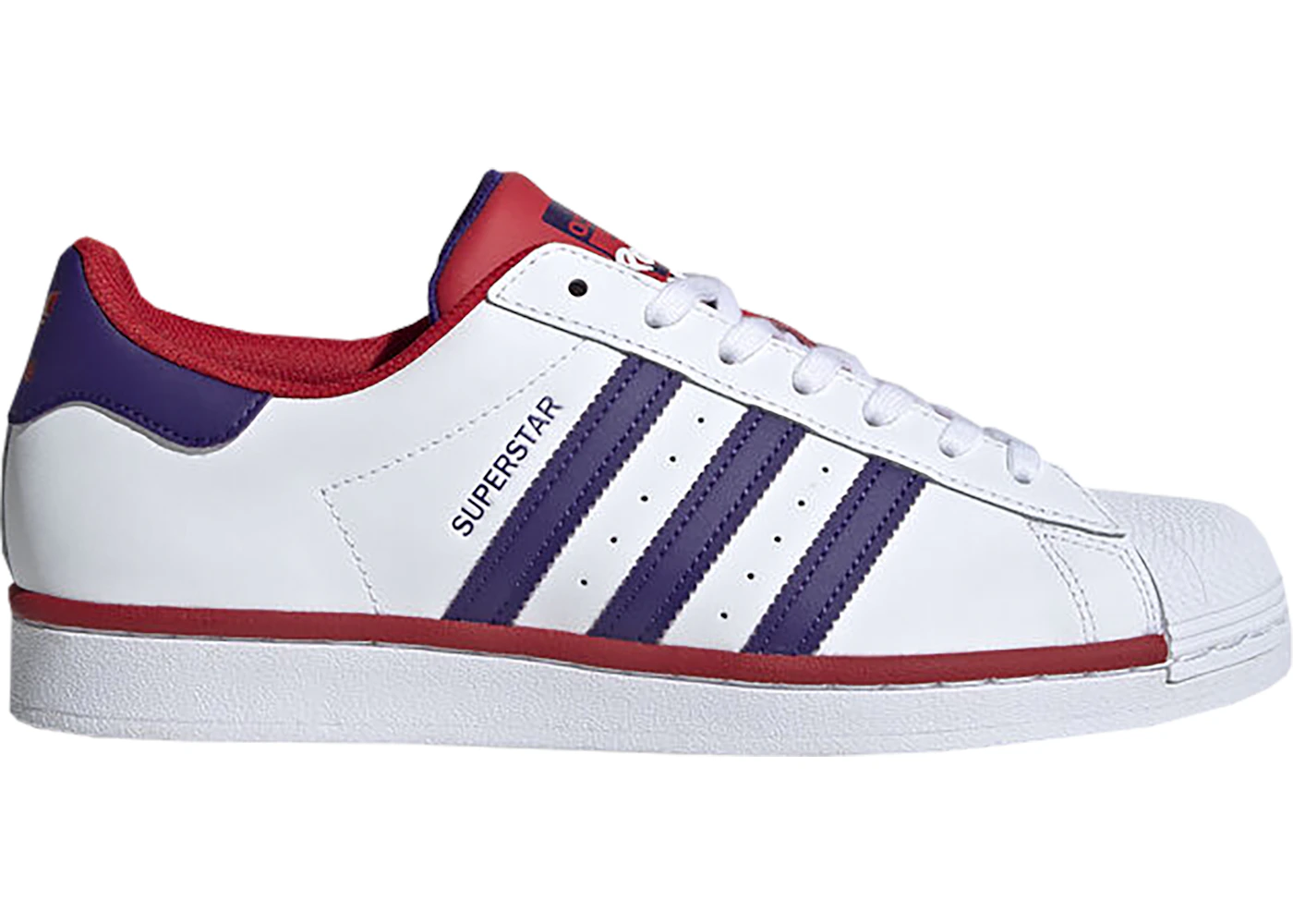 Adidas superstar top men purple