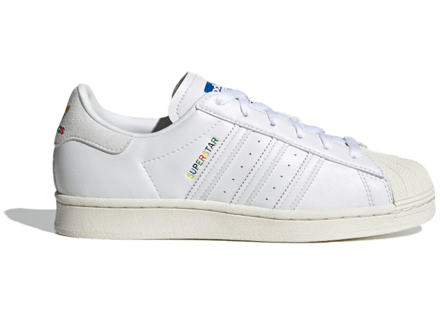Adidas superstar rainbow colours Clearance