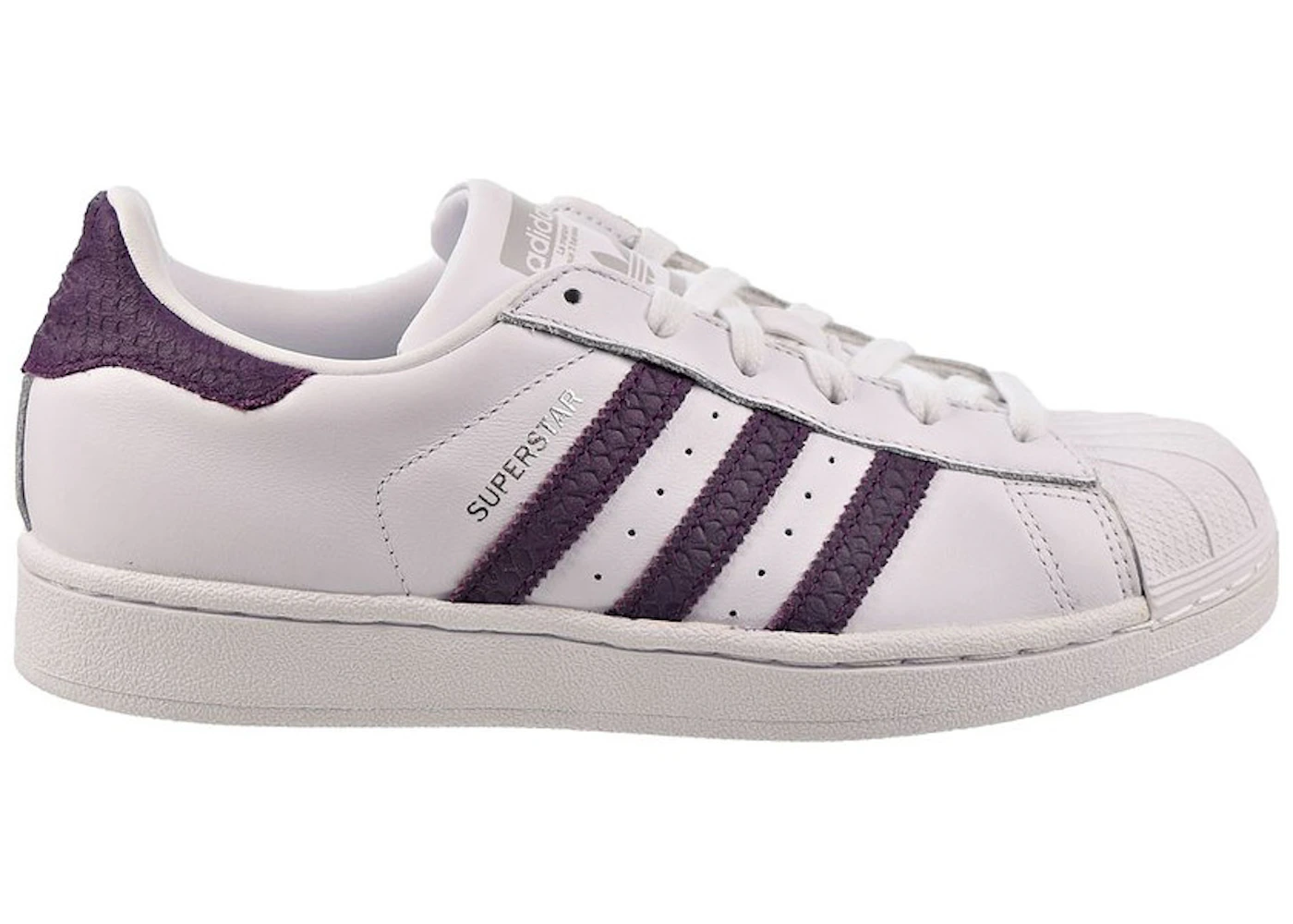 Adidas superstar bianche e viola Clearance