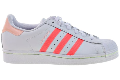 adidas Superstar White Signal Pink Shock Purple (Women's) - FW2502 - US adidas Superstar White Signal Pink Shock Purple (Women's) - FW2502 - US