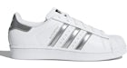 adidas Superstar White Silver Metallic (Women's)