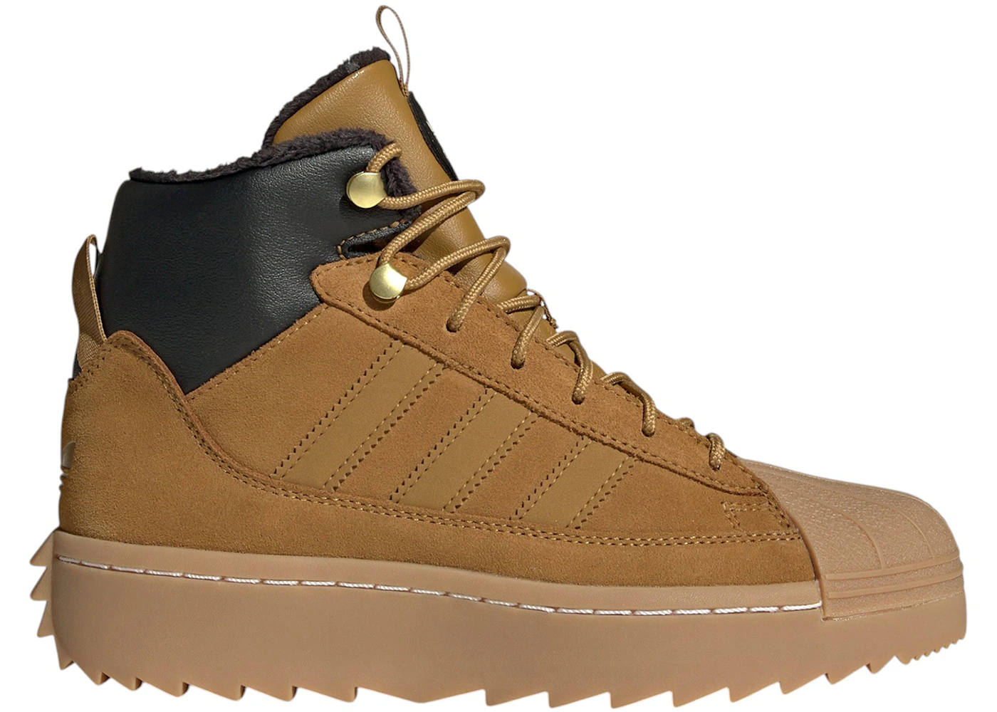 adidas Superstar Winterized Trek Bronze Strata Gum (GS) JQ0345 US