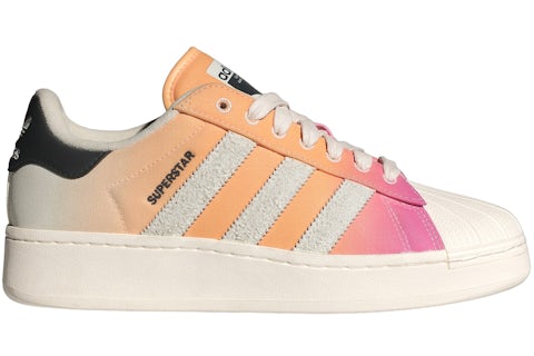 Adidas Originals Superstar Xlg Adidas Superstar Green And Orange