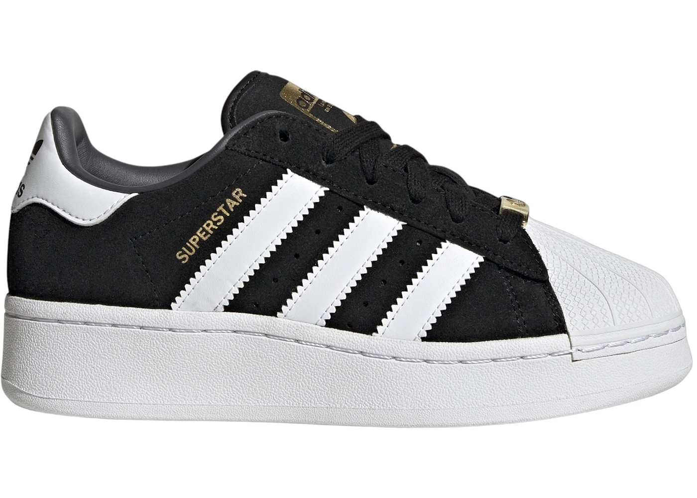 adidas Superstar XLG Core Black Cloud White Grey (GS) - IG0288 - US adidas Superstar XLG Core Black Cloud White Grey (GS) - IG0288 - US
