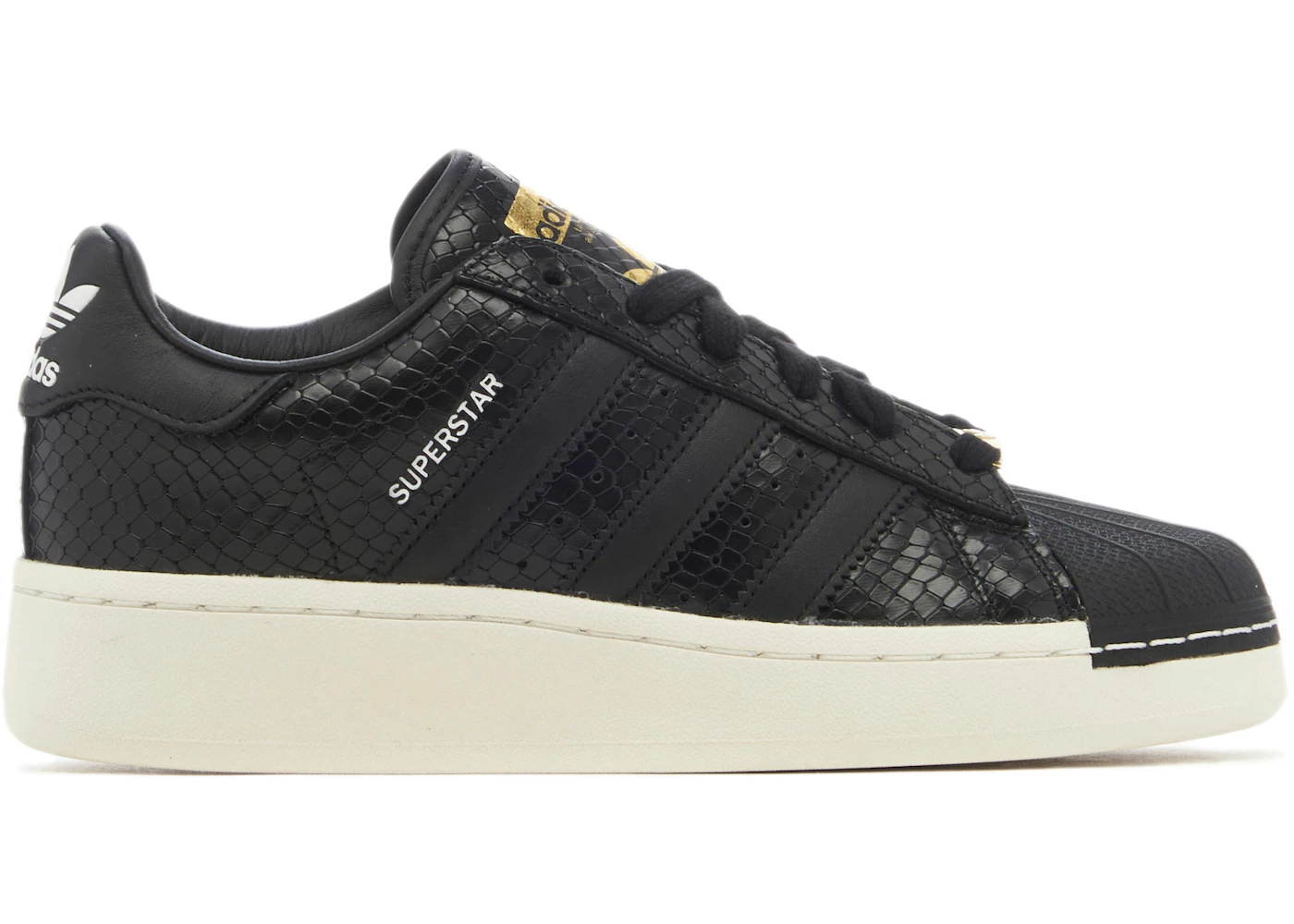 Adidas superstar snakeskin white and gold Outlet