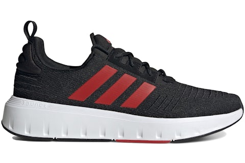 adidas Swift Run Core Black Better Scarlet Cloud White Men's - IG4706 - US adidas Swift Run Core Black Better Scarlet Cloud White Men's - IG4706 - US