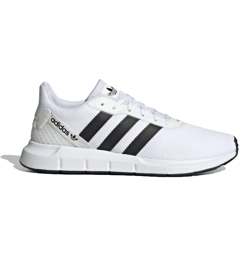 Adidas swift run white shoes sales