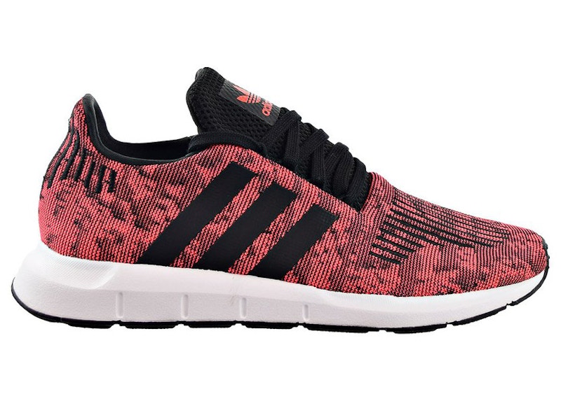 adidas swift run black and red