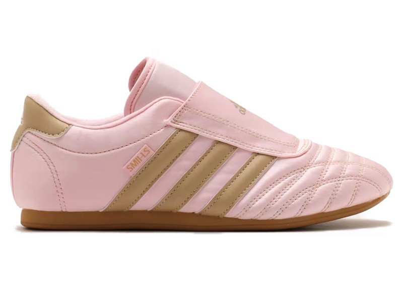 国内配送 adidas TAEKWONDO W CLEAR PINK/MAGIC BEIGE/GUM adidas Taekwondo Clear Pink Magic Beige (Women's) - JQ8209 - US