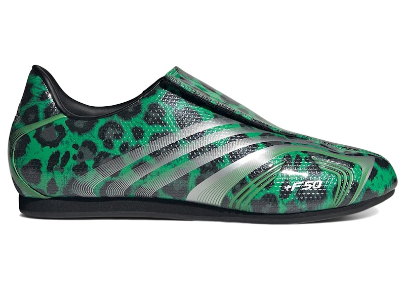 adidas Taekwondo F50 Leopard Semi Screaming Green (Women's)