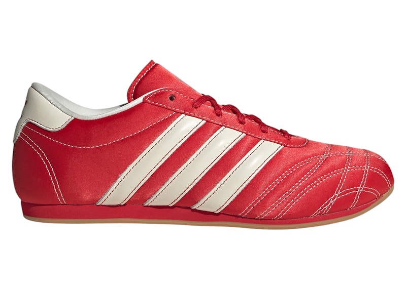 Pre-owned Adidas Originals Taekwondo (women's) Sneakers In Off White/better Scarelet Red