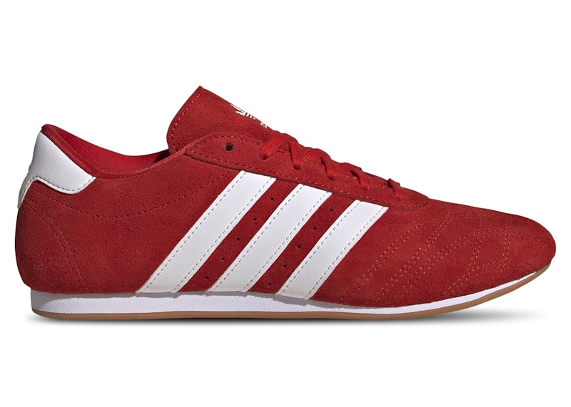 ADIDAS ORIGINALS TAEKWONDO WHITE (WOMEN'S) SNEAKERS IN RED/CLOUD WHITE/GUM