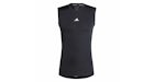 adidas Techfit Compression Training Sleeveless Tee Black