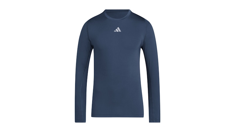 adidas Techfit Long Sleeve Tee Aurora Ink
