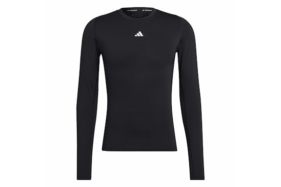 adidas Techfit Training Long Sleeve Tee Black