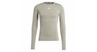 adidas Techfit Training Long Sleeve Tee Silver Pebble