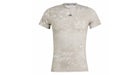 adidas Techfit Training Tee Silver Pebble