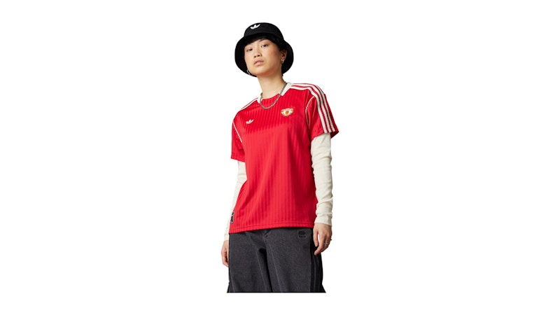 Camiseta adidas Terrace Icons MuFC roja