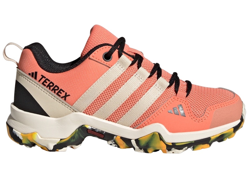 adidas Terrex AX2R Coral Fusion Wonder Blanco Solar Dorado para escolares IF7515 US