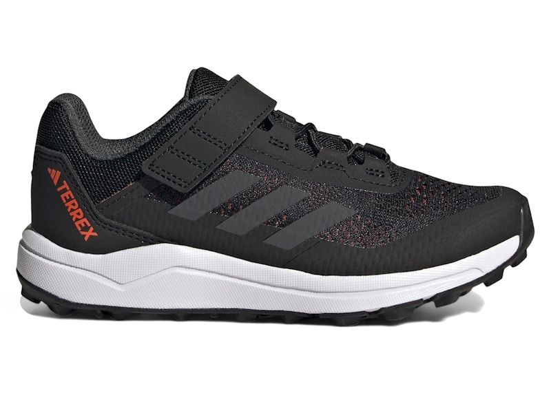 Pre-owned Adidas Originals Terrex Agravic Flow Trail Black Solid Grey Sneakers In Core Black/dgh Solid Grey/solar Red