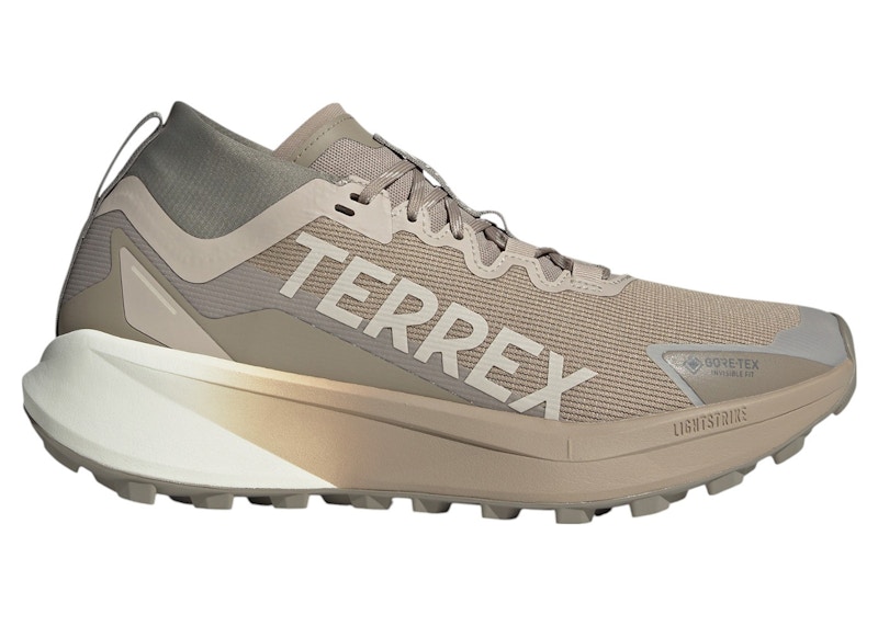 国内配送 adidas TERREX AGRAVIC GORE-TEX BLANCH CARGO/ALUMINA adidas Terrex Agravic Gore-Tex Trail Blanch Cargo Alumina