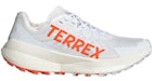 adidas Terrex Agravic Speed Trail Cloud White Impact Orange Dash Grey (Women's)