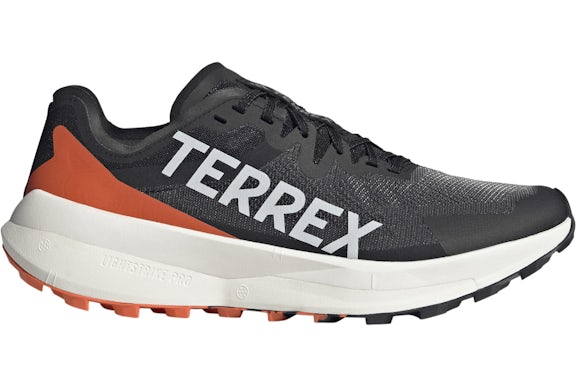 adidas Terrex Agravic Speed Trail Core Black Grey Impact Orange