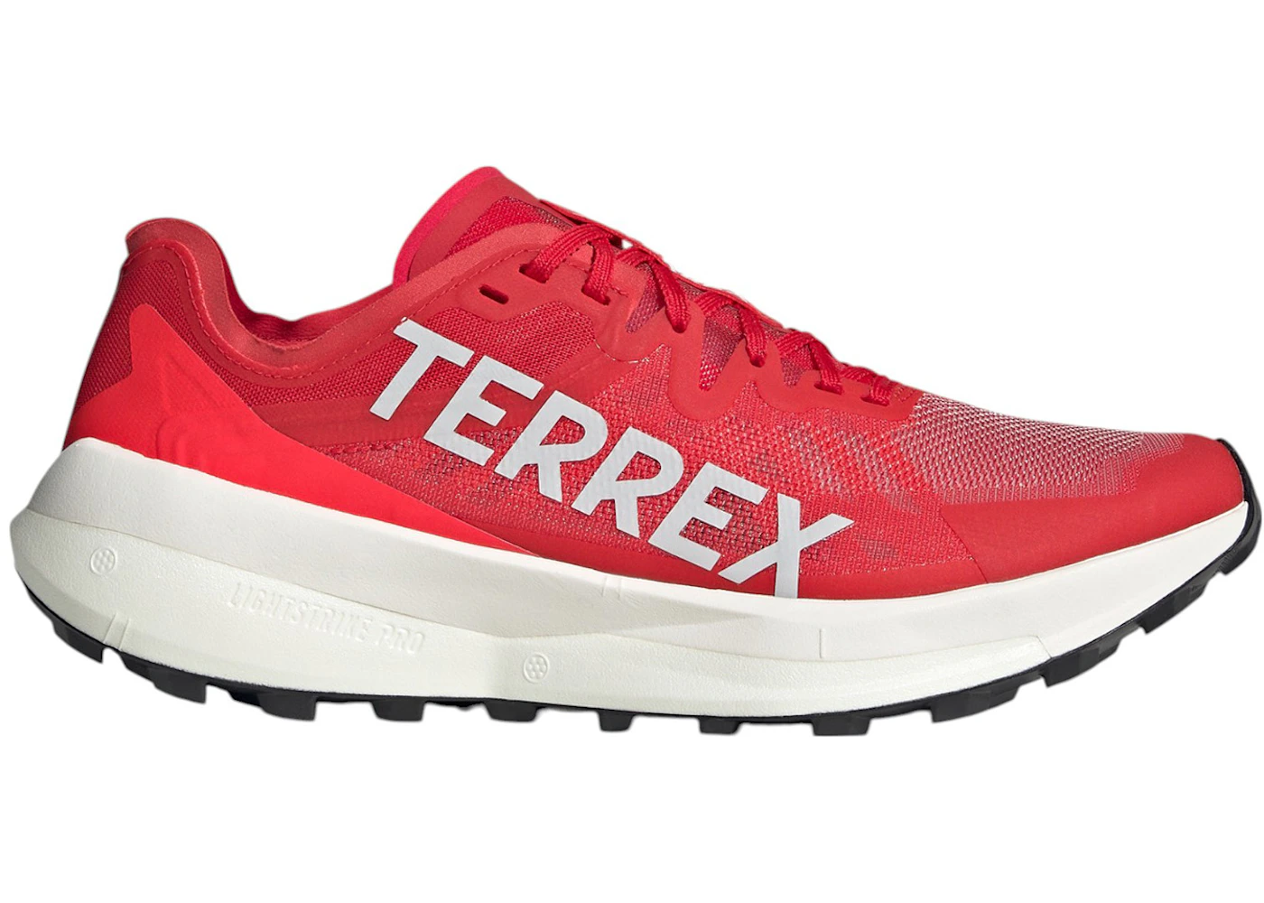 adidas Terrex Agravic Speed Trail Pure Ruby Grey One Lucid Red Men's ...
