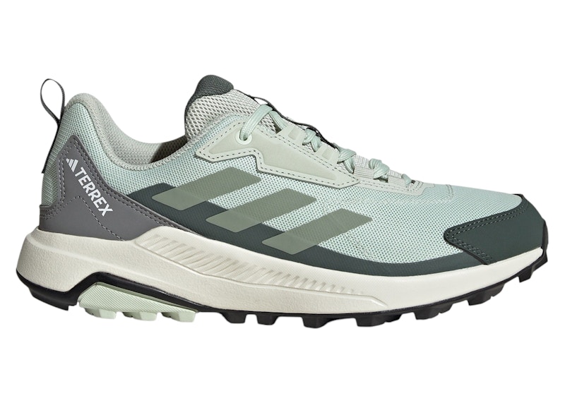 Pre-owned Adidas Originals Terrex Anylander (women's) Sneakers In Linen Green/silver Green/legend Ivy