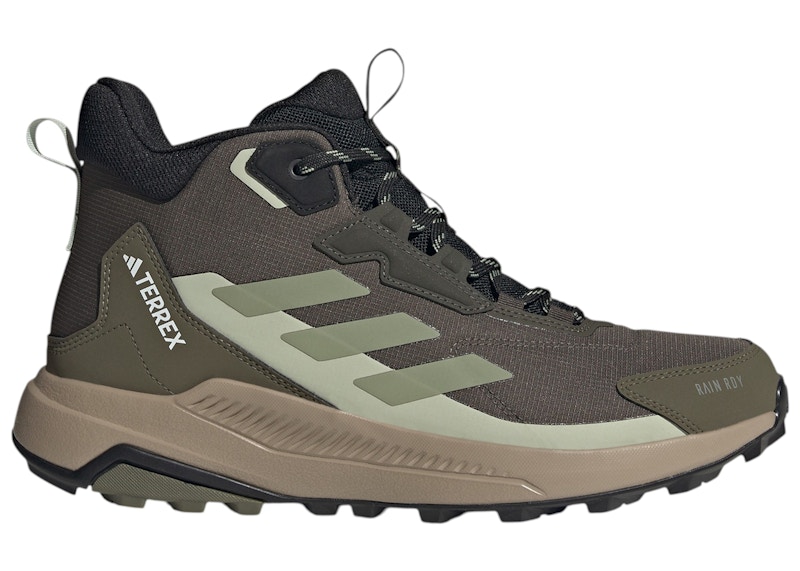 adidas Terrex Anylander Mid Rain.RDY Shadow Olive Tent Green Men's