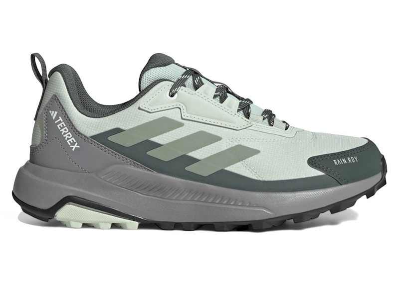 Pre-owned Adidas Originals Terrex Anylander Rain.rdy (women's) Sneakers In Linen Green/silver Green/legend Ivy