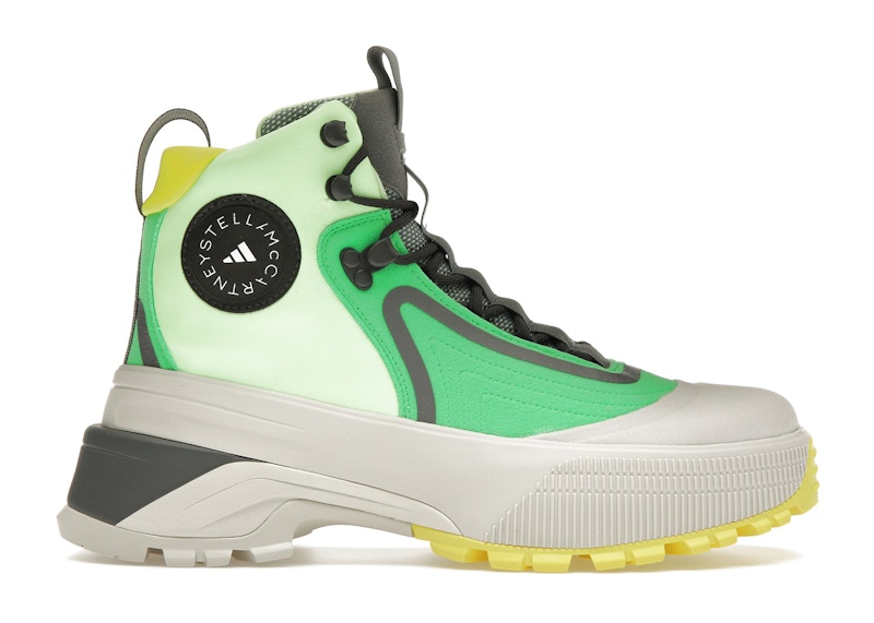 Pre-owned Adidas Originals Terrex By Stella Mccartney (women's) Sneakers In Solar Lime/green Spark/chalk Pearl