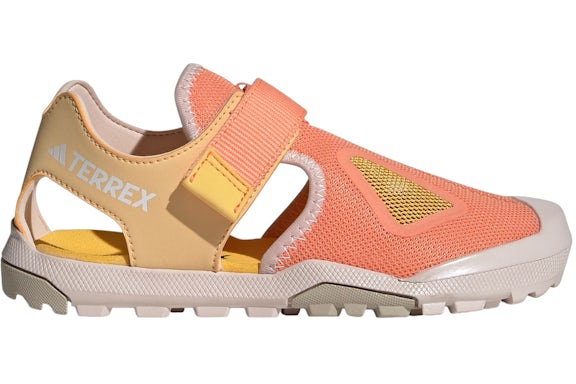 adidas Terrex Captain Toey 2.0 Sandals Amber Tint Semi Spark Putty Mauve (GS)