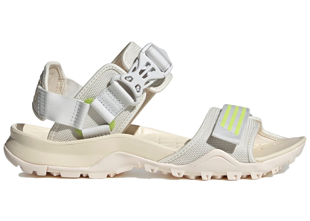 Pre-owned Adidas Originals Adidas Terrex Cyprex Ultra Dlx Sandal Crystal White Pulse Lime In Wonder White/pulse Lime/crystal White