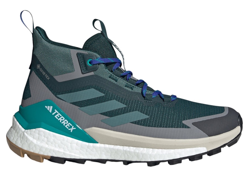 adidas Terrex Free Hiker 2.0 Gore-Tex Aurora Ivy Preloved Teal Grey Three - JQ9900