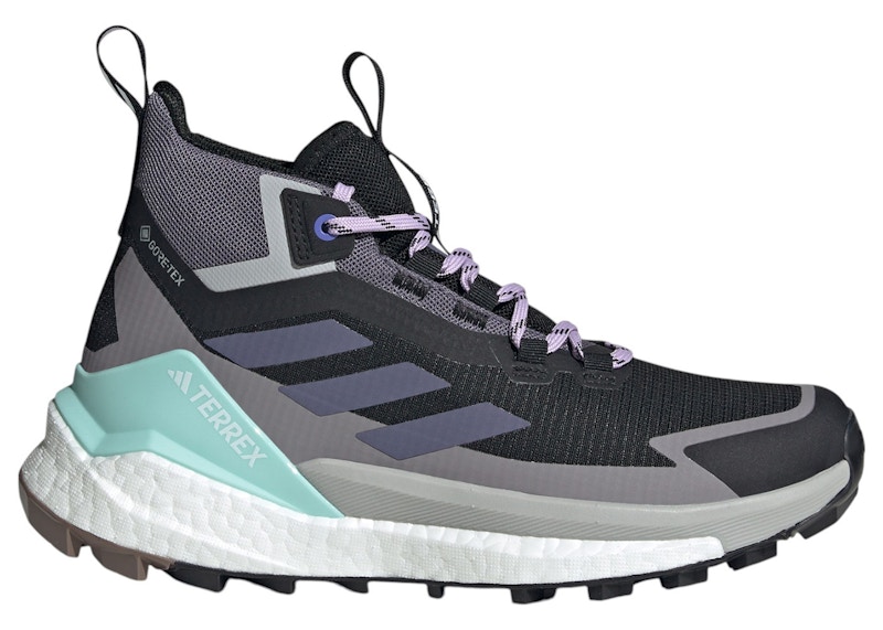 adidas Terrex Free Hiker 2.0 Gore-Tex Core Black Preloved Violet Taupe Oxide (Women's) - JQ9902