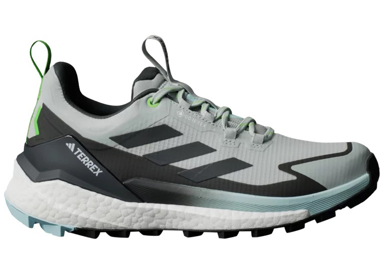 adidas Terrex Free Hiker 2.0 Low Gore-Tex Semi Flash Aqua Carbon Lucid Lime  (Women's)