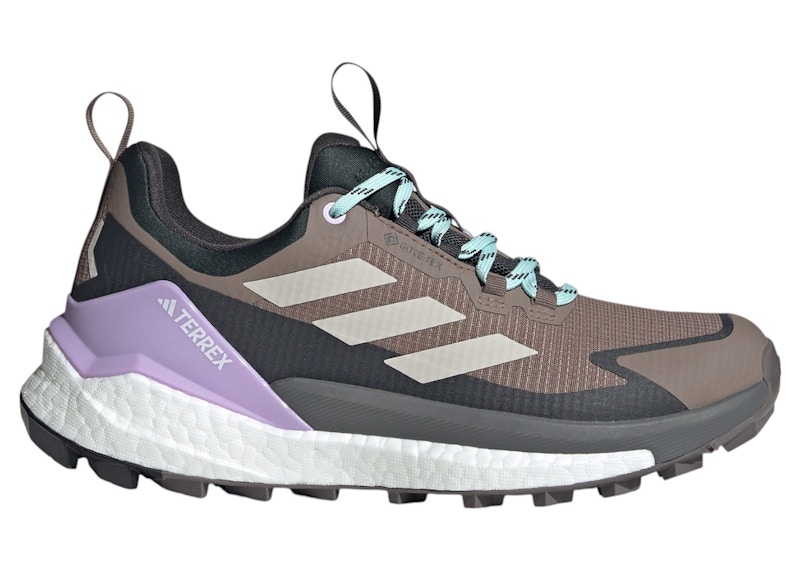 Pre-owned Adidas Originals Terrex Free Hiker 2.0 Lowgoretex (women's) Sneakers In Trace Brown/beige/carbon