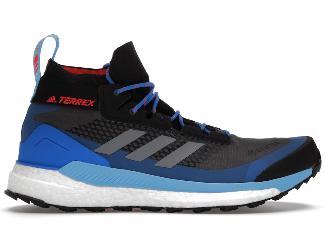 Pre-owned Adidas Originals Adidas Terrex Free Hiker Gore-tex Blue Rush In Grey Six/grey Three/blue Rush