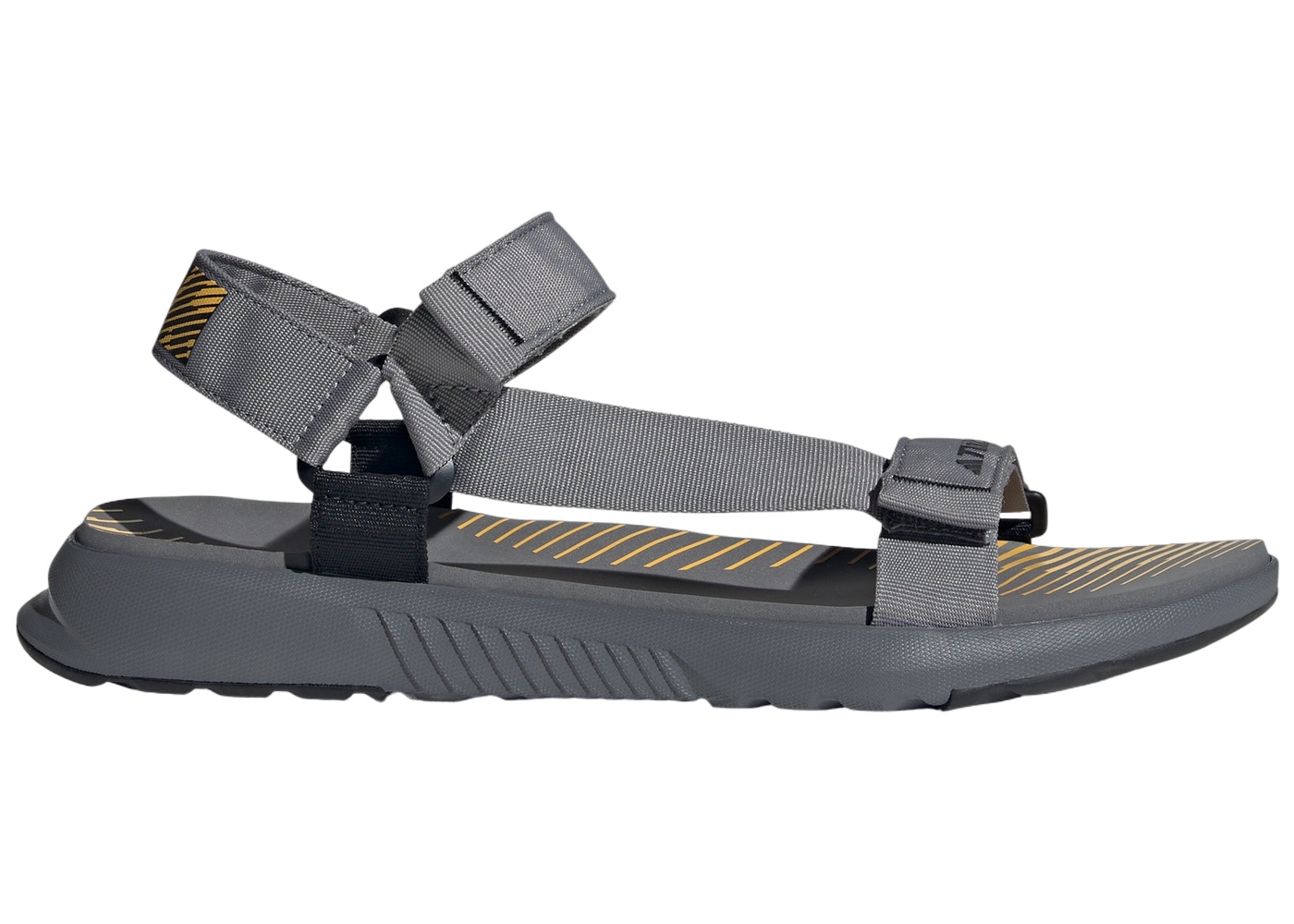 adidas Terrex Hydroterra Light Sandals Charcoal Solid Grey 