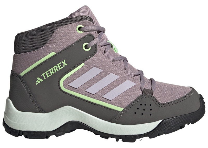 adidas Terrex Hyperhiker Mid Preloved Fig Argenté Dawn Vert Spark (ado) -  Style IE7610 - FR