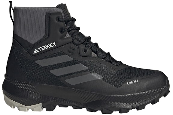 adidas Terrex Mid Rain.RDY Core Black Grey Grey (Women's)