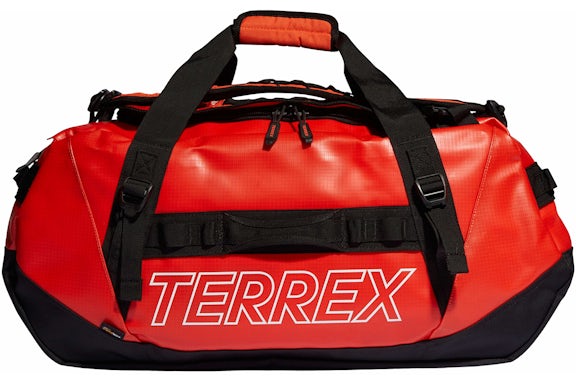 adidas Terrex RAIN.RDY Expedition 70L Medium Duffel Bag Semi Impact Orange